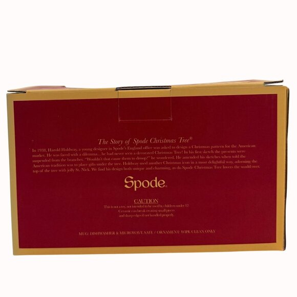 Spode Christmas Tree Gift Set Mug Ornament - Picture 5 of 11